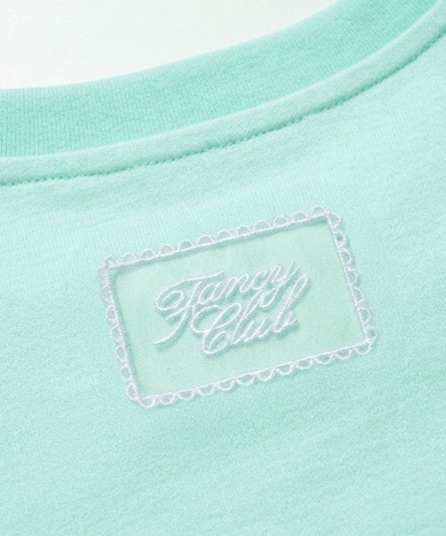 FANCY CLUB（ファンシークラブ）の「【FANCY CLUB】CLEF SYMBOL TEE / 【ファンシークラブ】クレフシンボル音符プリント半袖Tシャツ（Tシャツ/カットソー・レディース・ミント/ホワイト・ONE SIZE）」の20枚目の写真