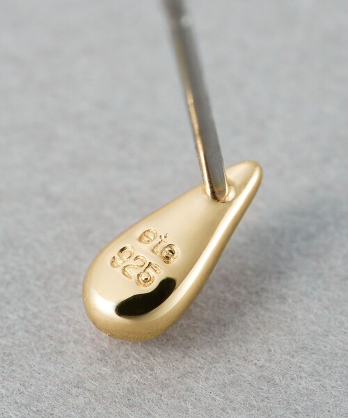 ete(エテ)の「ドロップ ピアス(ピアス(両耳用)・レディース・イエローゴールド/ピンクゴールド/プラチナム・FREE)」の4枚目の写真