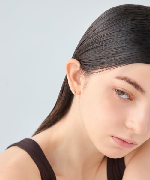 ete(エテ)の「ドロップ ピアス(ピアス(両耳用)・レディース・イエローゴールド/ピンクゴールド/プラチナム・FREE)」の6枚目の写真