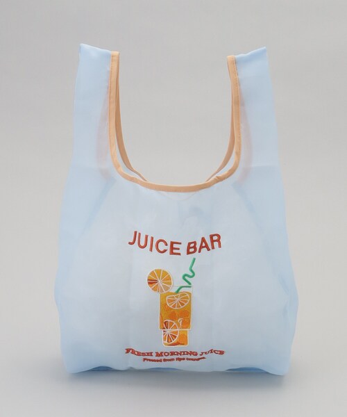 212 KITCHEN STORE(トゥワントゥキッチンストア)の「リトルモカコンパクトマルシェバッグ ORANGEJUICE(エコバッグ/サブバッグ・レディース・その他・00)」の2枚目の写真