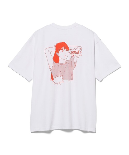 BEAMS T（ビームスティー）の「KYNE / T-shirt（Tシャツ/カットソー・メンズ・ホワイト・X-LARGE/MEDIUM/SMALL/LARGE/X-SMALL）」の4枚目の写真