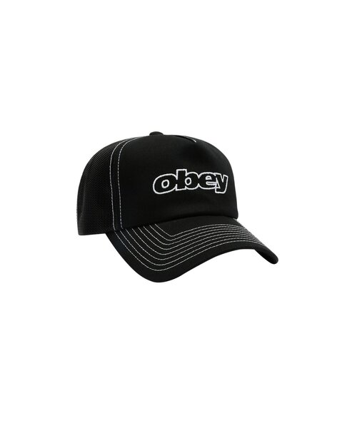 OBEY(オベイ)の「OBEY FORM TRUCKER(キャップ・メンズ・レッド/カーキ/ブラック・FREE)」の1枚目の写真