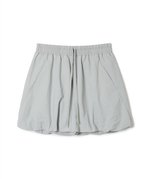 soduk(スドーク)の「【soduk】26SS新作 balloon short trousers / バルーンショートトラウザー(デニムパンツ・レディース・グレー/グレー系その他/ブラック・ONE SIZE)」の1枚目の写真
