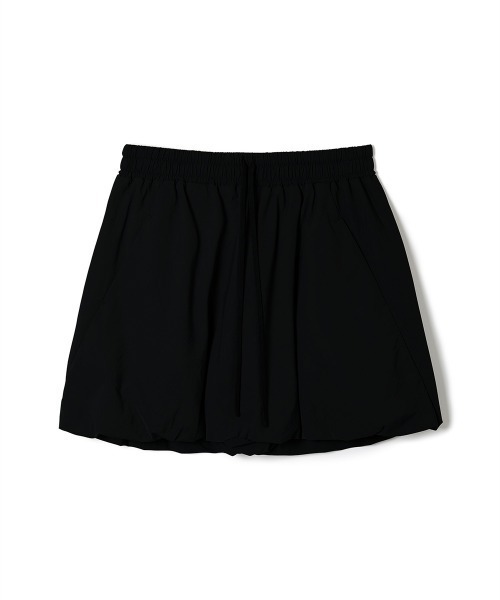soduk(スドーク)の「【soduk】26SS新作 balloon short trousers / バルーンショートトラウザー(デニムパンツ・レディース・グレー/グレー系その他/ブラック・ONE SIZE)」の2枚目の写真