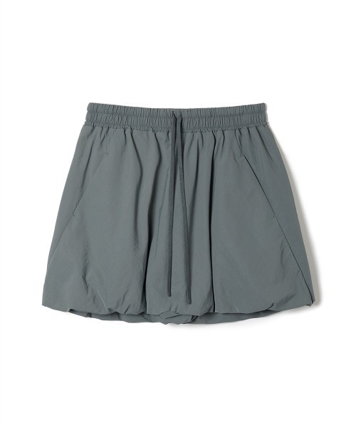 soduk(スドーク)の「【soduk】26SS新作 balloon short trousers / バルーンショートトラウザー(デニムパンツ・レディース・グレー/グレー系その他/ブラック・ONE SIZE)」の8枚目の写真