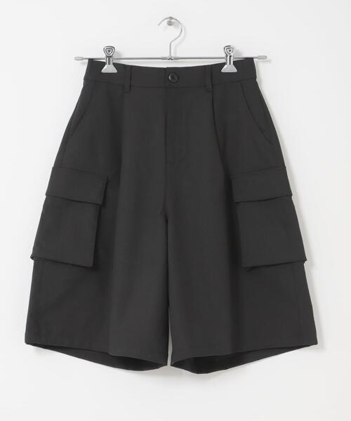 URBAN RESEARCH DOORS（アーバンリサーチドアーズ）の「『スタッフ企画』ハーフカーゴパンツ（その他パンツ・レディース・ブラック/ベージュ・MEDIUM/SMALL）」の6枚目の写真