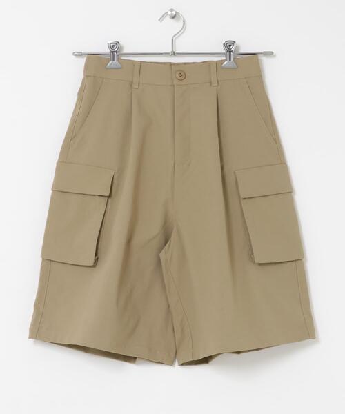 URBAN RESEARCH DOORS（アーバンリサーチドアーズ）の「『スタッフ企画』ハーフカーゴパンツ（その他パンツ・レディース・ブラック/ベージュ・MEDIUM/SMALL）」の10枚目の写真