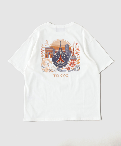 PARIS SAINT-GERMAIN(パリサンジェルマン)の「【Paris Saint-Germain / パリ・サン=ジェルマン】 JP URBAN MIRAGE TEE(Tシャツ/カットソー・メンズ・ブラウン/ネイビー/ホワイト/ブラック・LARGE/X-LARGE/MEDIUM/SMALL)」の8枚目の写真