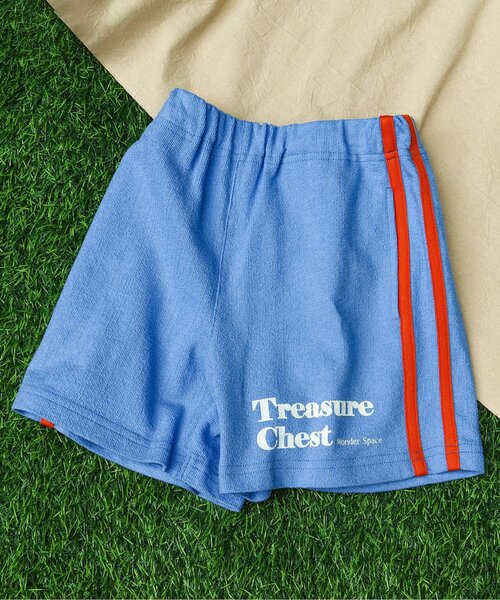BREEZE（ブリーズ）の「楽しいバリエーションラインハーフパンツ_セットアップ可（その他パンツ・キッズ・ブルー/レッド/グレー・80/90/100/110/120/140/130）」の3枚目の写真