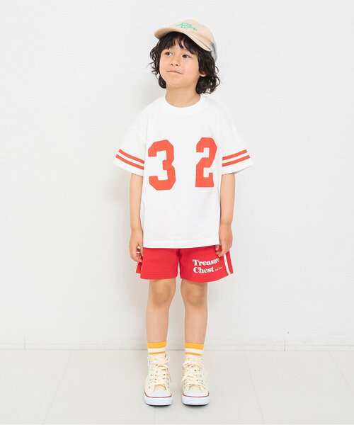 BREEZE（ブリーズ）の「楽しいバリエーションラインハーフパンツ_セットアップ可（その他パンツ・キッズ・ブルー/レッド/グレー・80/90/100/110/120/140/130）」の4枚目の写真