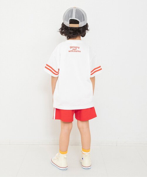 BREEZE（ブリーズ）の「楽しいバリエーションラインハーフパンツ_セットアップ可（その他パンツ・キッズ・ブルー/レッド/グレー・80/90/100/110/120/140/130）」の5枚目の写真