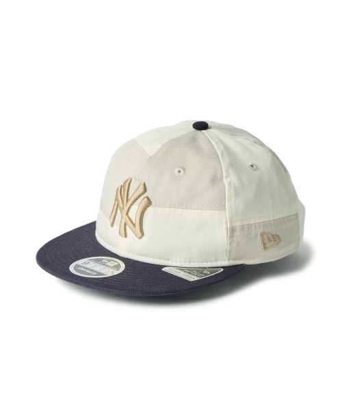 NEW ERA（ニューエラ）の「NEW ERA　RC950 PATCHWORK / ニューエラ（キャップ・レディース・グレー/クリーム・FREE）」の2枚目の写真