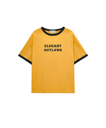 ROLLINGSTUDIOS（ローリングスタジオ）の「ELEGANT OUTLAWS RINGER T-SHIRT YELLOW（Tシャツ/カットソー）」