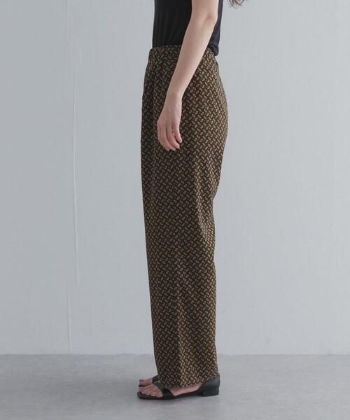 URBAN RESEARCH DOORS（アーバンリサーチドアーズ）の「プリントストレートイージーパンツ（その他パンツ・レディース・ブラック系その他/ブルー系その他・FREE）」の10枚目の写真