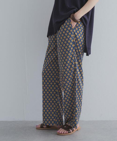 URBAN RESEARCH DOORS（アーバンリサーチドアーズ）の「プリントストレートイージーパンツ（その他パンツ・レディース・ブラック系その他/ブルー系その他・FREE）」の17枚目の写真