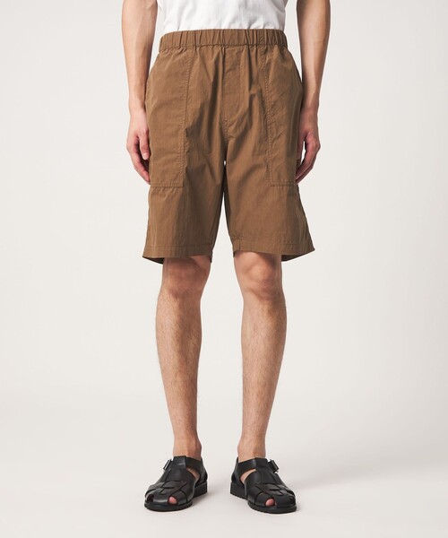 A DAY IN THE LIFE UNITED ARROWS（アデイインザライフユナイテッドアローズ）の「パッカリング バギーショーツ＜A DAY IN THE LIFE＞（その他パンツ・メンズ・ダークオレンジ/ダークグレー/ブラック・L/M）」の8枚目の写真