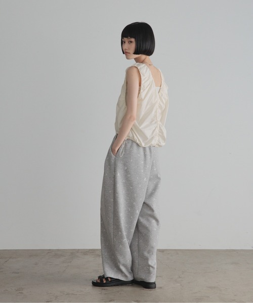 LOWRYS FARM(ローリーズファーム)の「2WAYバルンノースリーブ 1049041(シャツ/ブラウス・レディース・グリーン/ブラック/ホワイト・FREE)」の13枚目の写真