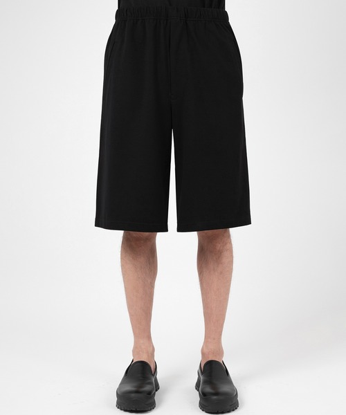 LAD MUSICIAN（ラッドミュージシャン）の「40/50 T-CLOTH SHORT PANTS（スウェットパンツ・メンズ・ブラック・44/42）」の5枚目の写真