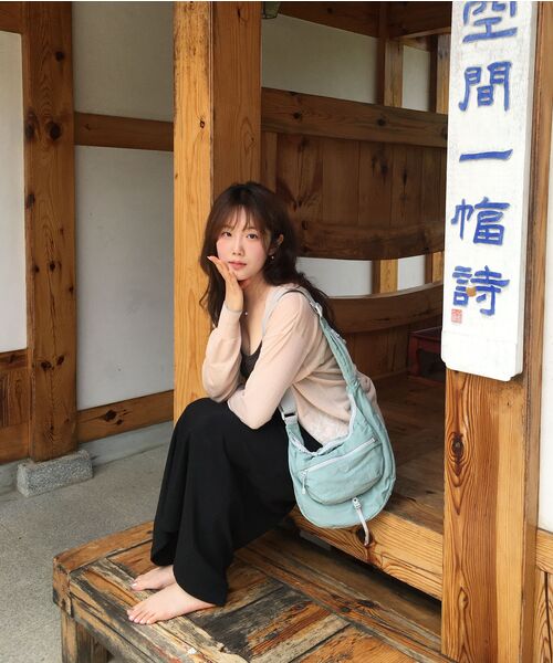 FENNEC（フェネック）の「AIRY SLING BAG - MINT（ショルダーバッグ・レディース・その他・FREE）」の17枚目の写真