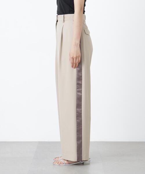 N.(N. Natural Beauty Basic)(エヌエヌナチュラルビューティーベーシック)の「サイドラインパンツ(その他パンツ・レディース・ベージュ系その他/ブラウン系その他・MEDIUM/P/S)」の11枚目の写真