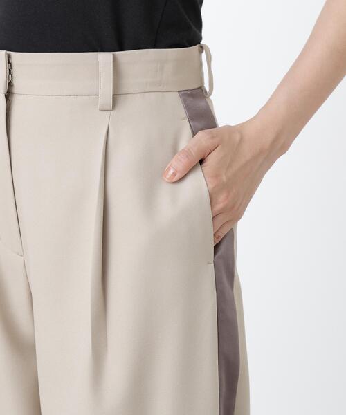 N.(N. Natural Beauty Basic)(エヌエヌナチュラルビューティーベーシック)の「サイドラインパンツ(その他パンツ・レディース・ベージュ系その他/ブラウン系その他・MEDIUM/P/S)」の15枚目の写真