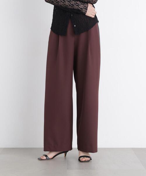 N.(N. Natural Beauty Basic)(エヌエヌナチュラルビューティーベーシック)の「サイドラインパンツ(その他パンツ・レディース・ベージュ系その他/ブラウン系その他・MEDIUM/P/S)」の21枚目の写真