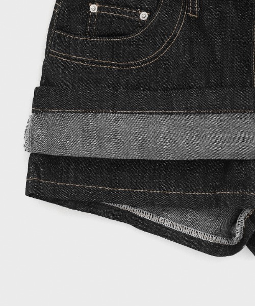 BLACKUP（ブラックアップ）の「[MADE] ヴィトムサマーデニムミニスカートパンツ（スカート・レディース・ブラック・SMALL/MEDIUM）」の12枚目の写真
