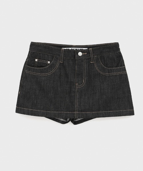 BLACKUP（ブラックアップ）の「[MADE] ヴィトムサマーデニムミニスカートパンツ（スカート・レディース・ブラック・SMALL/MEDIUM）」の10枚目の写真