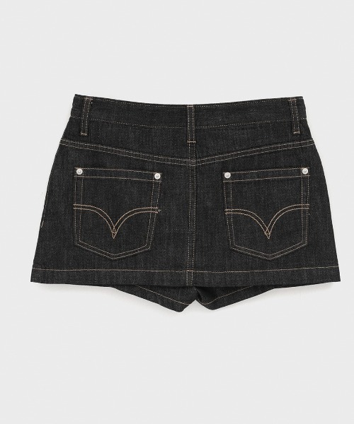 BLACKUP（ブラックアップ）の「[MADE] ヴィトムサマーデニムミニスカートパンツ（スカート・レディース・ブラック・SMALL/MEDIUM）」の11枚目の写真