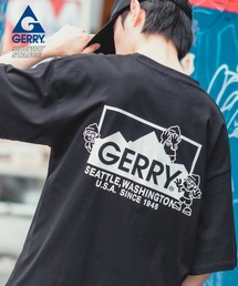 【SIDEWAYSTANCE×GERRY】半袖ボックスロゴコラボTシャツ 32-9132GS-IMP
