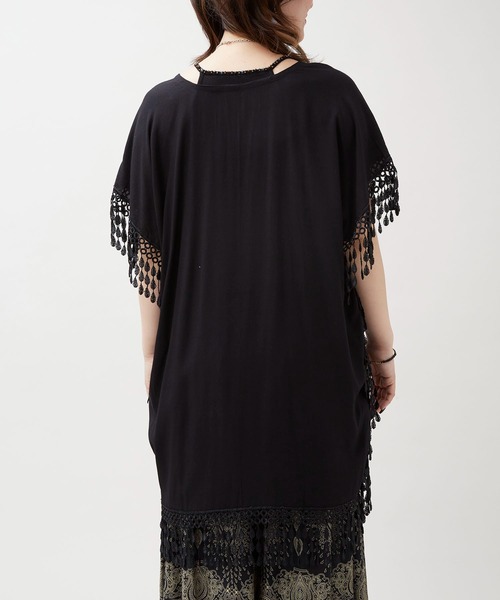 チャイハネ(チャイハネ)の「【チャイハネ】シズクレーストップス(その他トップス・レディース・ホワイト/ブラック・FREE)」の12枚目の写真