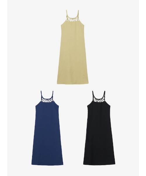 sahara(サハラ)の「Cross Detail Dress(ワンピース・レディース・ブラック/イエロー/ブルー・FREE)」の12枚目の写真