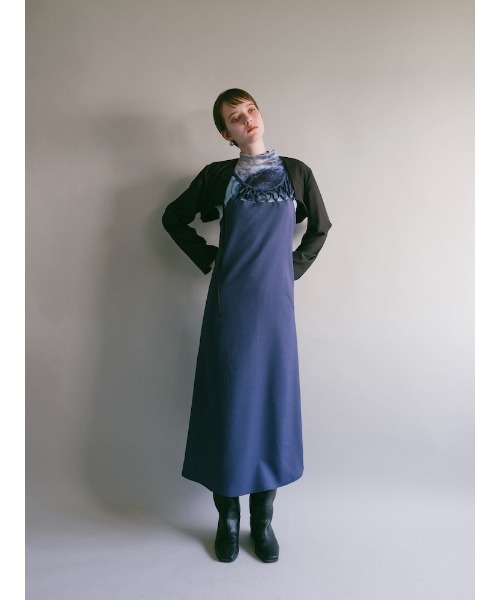 sahara(サハラ)の「Cross Detail Dress(ワンピース・レディース・ブラック/イエロー/ブルー・FREE)」の22枚目の写真