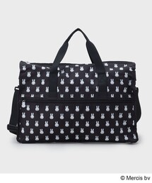 OPAQUE.CLIP | ◆【miffy】総柄プリント折りたたみキャリーオンBIGトートバッグ(ボストンバッグ)