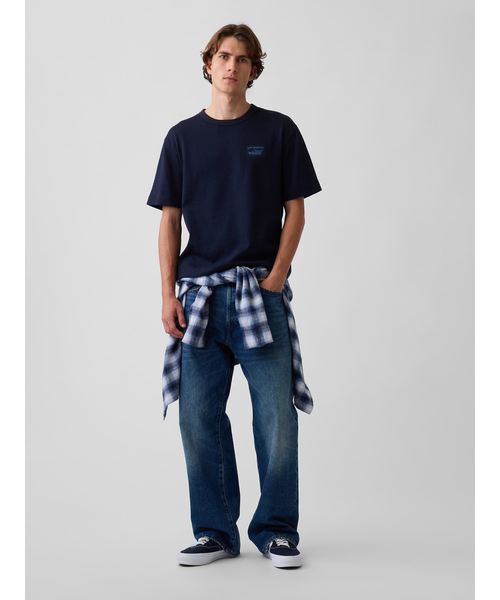 GAP(ギャップ)の「ヘビーウェイト GAP Pioneer グラフィックTシャツ(Tシャツ/カットソー・メンズ・ネイビー/ブラック/ホワイト/その他・XS/S/M/L/XL)」の17枚目の写真