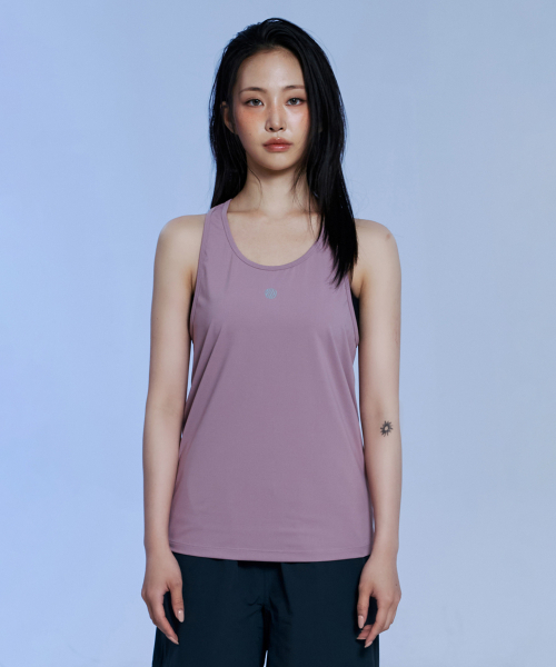 OFFGRID(オフグリッド)の「Wクーリアアスキントレイルタンクトップ-ダスティピンク(Tシャツ/カットソー・レディース・その他・MEDIUM/SMALL)」の3枚目の写真