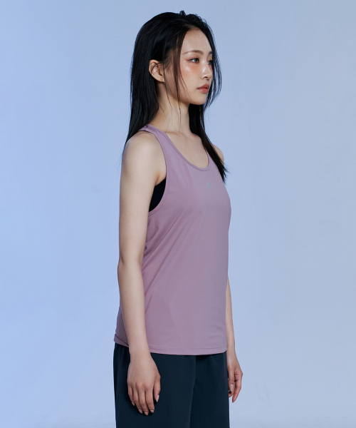 OFFGRID(オフグリッド)の「Wクーリアアスキントレイルタンクトップ-ダスティピンク(Tシャツ/カットソー・レディース・その他・MEDIUM/SMALL)」の4枚目の写真
