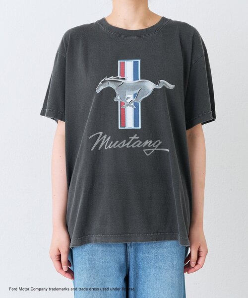 RIVE DROITE(リヴドロワ)の「予約【別注/綿100%】FORD MUSTANG Tee(Tシャツ/カットソー・レディース・チャコールグレー・FREE)」の16枚目の写真