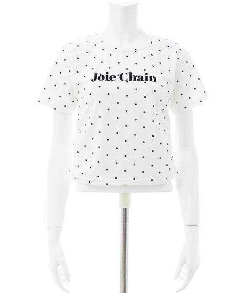 INGNI(イング)の「フロッキーロゴドットTシャツ(Tシャツ/カットソー・レディース・ホワイト系その他/ブラック系その他4・M)」の15枚目の写真