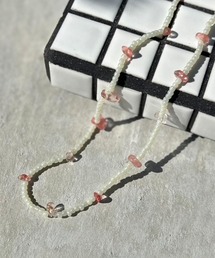 wears｜ウェアーズ（メンズ）のチョーカー（ピンク/桃色系・ウッド