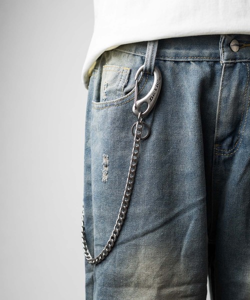 Dickies(ディッキーズ)の「【RE】【Dickies】カラビナフック/ウォレットチェーン(ウォレットチェーン・メンズ・ゴールド/ブラック/シルバー・FREE)」の5枚目の写真
