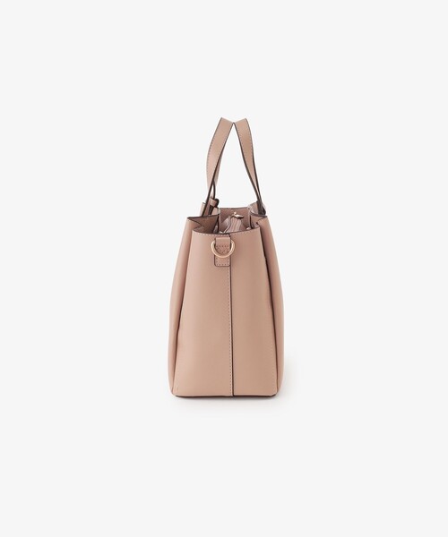Afternoon Tea(アフタヌーンティー)の「【軽量 2WAY】合皮ミニトートバッグ(トートバッグ・レディース・ベージュ・ONE SIZE)」の3枚目の写真