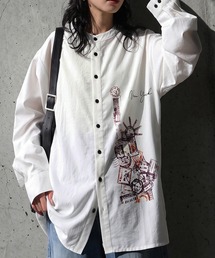 アートプリント シャツ