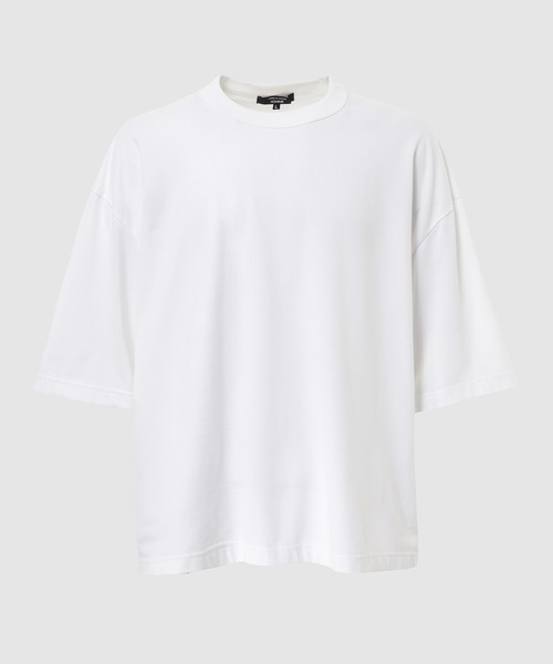 COMME des GARCONS HOMME(コム デ ギャルソン・オム)の「OVER SIZE COTTON T-SHIRT(Tシャツ/カットソー・メンズ・ホワイト・M/L/XL/S)」の1枚目の写真