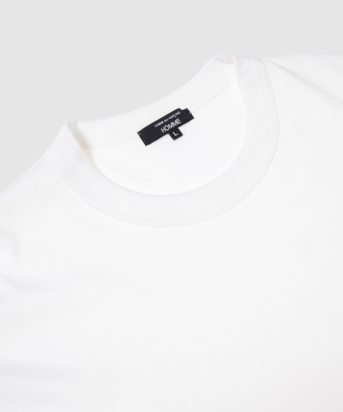 COMME des GARCONS HOMME(コム デ ギャルソン・オム)の「OVER SIZE COTTON T-SHIRT(Tシャツ/カットソー・メンズ・ホワイト・M/L/XL/S)」の3枚目の写真