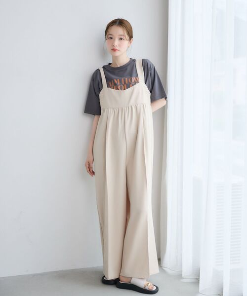 RETRO GIRL(レトロガール)の「クラックプリントBIGTシャツ(Tシャツ/カットソー・レディース・オフホワイト/チャコールグレー/ブラウン・FREE)」の19枚目の写真