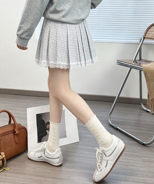 Miniministore（ミニミニストア）の「ローカットバレエコアスニーカーレディース（スニーカー・レディース・シルバー系2/ホワイト系2/シルバー系1/ホワイト系1・22.5cm/24.5cm/23.0cm/23.5cm/24.0cm）」の22枚目の写真