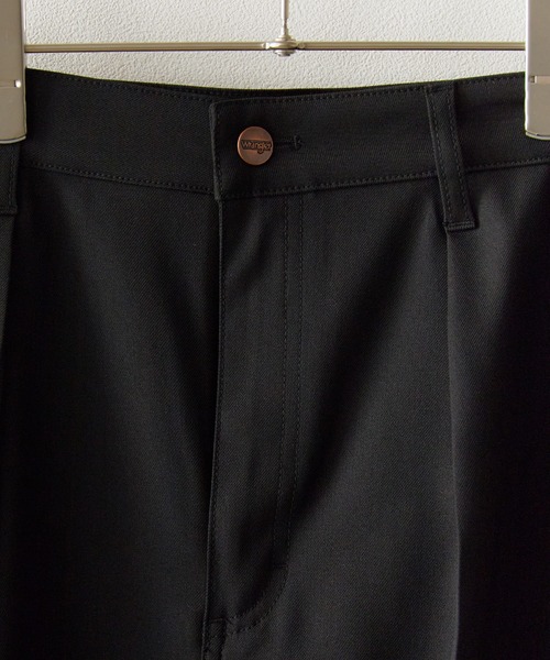 Wrangler(ラングラー)の「Wrangler/ラングラー WRANCHER WIDE フレアスラックス 2026年 夏 夏服 秋服(スラックス・メンズ・ブラック・S/M/L)」の3枚目の写真