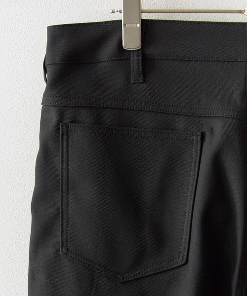 Wrangler(ラングラー)の「Wrangler/ラングラー WRANCHER WIDE フレアスラックス 2026年 夏 夏服 秋服(スラックス・メンズ・ブラック・S/M/L)」の6枚目の写真