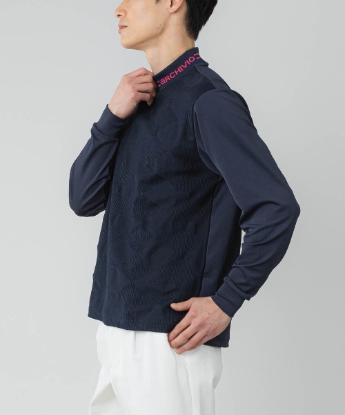 archivio(アルチビオ)の「<MENS>ダイヤチェック柄冷感プルオーバー(その他トップス・メンズ・ブラック/ネイビー/ホワイト・LL/M/L)」の15枚目の写真